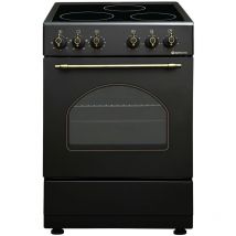 Cocina vtc negra rústica 50X50 - Solthermic