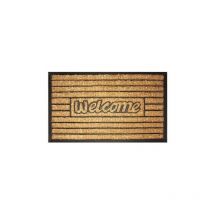 Homeness - Coco rectangulaire et caoutchouc Zzerbino zzerbino 40x80 cm Brixo cocorub