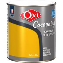 Owatrol - Peinture d'intérieur monocouche pour murs & boiseries fini mat velours oxi cocooning murs & boiseries mat velours Safran 2.5 litres
