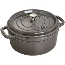 Casseruola/cocotte De Ghisa, 18 Cm De Diametro, 1,7 L, Grigio Grafite - Staub