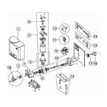Ditec - Disque de frein 6U216 pour Cross14-14e-14ve-18-18e-18ve-15v-19v 6u216 Entrematic