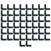 Irritec - codo 16MM goteo negro pack x 50 accesorio de goteo imprescindible para cualquier instalacion de riego por goteo util para unir tuberias de