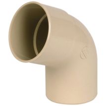 Codo bajante macho - hembra 67o Riuvert