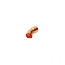 Codo de cobre para soldar de Comap-Sudo Hembra-Hembra - a 45o - 12