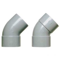Girpi - Codo de escape 45° macho/hembra ø 125 mm