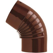 Save - Gomito smaltado 100x100x45 marrón