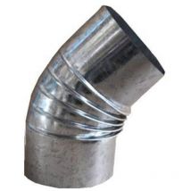 CODO ESTUFA 100mm 45o GALVANIZADO