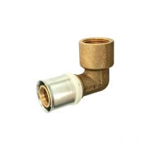 Codo hembra multicapa sin plomo tipo radial 15 x 21, 16 mm