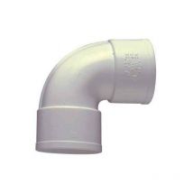 Ferroplast - Codo Hembra Macho Blanco 90Ø pvc Canalón Medidas Accesorios Fontanería: 90.90o