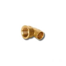 Codo 90o de cobre h Inyectometal Medidas: Ø18mm x 3/4'