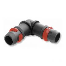 Iberogarden - bolsa de Codo para tuberia de goteo 16 mm con anilla seguridad (bolsas completas)