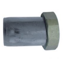 Codolo diritto in pvc con flangia e dado 11/2 Bonom ini