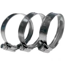 Cofan - abrazadera inox a-2 banda 12mm 32-50 caja 100 unid. , abrazaderas metálicas inox A-2 - Contienen enganche de rosca incorporado, no contienen