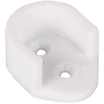 COFAN bl 2 uds soporte barra armario blanco caja 10 unid. , Soportes Barra Armario en plástico color marrón y blanco envasado en blíster.