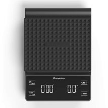 Coffee Scale with Timer 3kg/0.1g High Precision Drip Espresso Scale with Backlit lcd Display