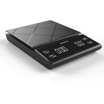 Coffee Scale With Timer - Digital Multifunction Weighing Scale With 3kg/0.1g High Precision - Pour Over Drip - Espresso Scale With Bright lcd Display