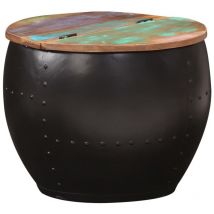 Coffee Table 53x43 cm Solid Reclaimed Wood Vidaxl