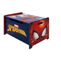 Coffre à Jouets en Bois Marvel Spiderman