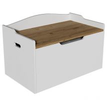 Coffre à jouets Luzern, Blanc, 78 x 50 cm Vicco