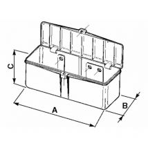 Lem Select - Coffre à outils plastique ama 420x125x125 mm