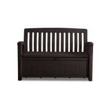 Commode Keter en résine graphite PATIO BENCH