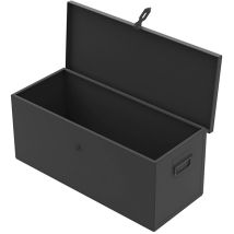 Sori - Coffre De Chantier En Tôle Peinte Rouge 850 X 350 X 350 Mm Sans Plateau
