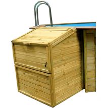 Coffre de filtration piscine hauteur 1,31 m - Gré