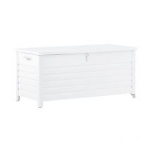 Paris Prix - Coffre de Jardin 'Elsa' 130cm Blanc