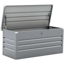 Coffre de Jardin Métal 'Store' 680L - argent