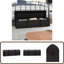 Coffre de rangement Bois massif style vintage 120x30x40 cm - Coffre De Rangement - Meuble De Rangement - Coffre Vintage - Rangement Vintage