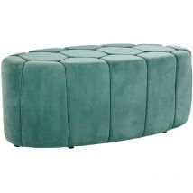 Dkd Home Decor - Banquette Polyester Mdf 122X51X46,5 Vert