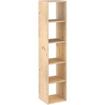 Astigarraga - tagère modulaire en pin massif Dinamic 5 tablettes