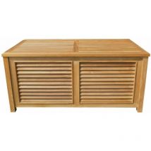 Teck'line - Coffre de rangement en teck batang 130 cm