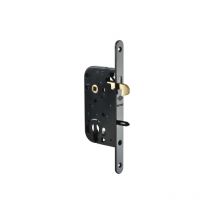 Serrure à larder à mentonnet JPM multibat Noir 77 mm Bouts ronds 50 70 a Fouillot Sans 136 mm 77 mm