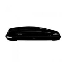 Polaire - Coffre de toit 580L noir ouverture latérale fixation rapide C580-ESNA