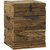 Aubry Gaspard - Coffre en bois massif recyclé Petit modèle