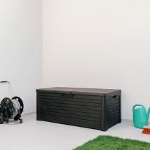 Plastmeccanica - Coffre de jardin florida - 550L - Anthracite