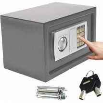Dayplus - Coffre-fort Coffre-fort à serrure en acier de haute sécurité et boîtes de verrouillage, Tirelire, Coffrets de sécurité Boîte à bijoux pour
