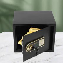 Gojoy - Coffre-fort, coffre-fort avec serrure à combinaison, accessoires de coffre-fort pour la maison privée, coffre-fort ignifuge, étanche