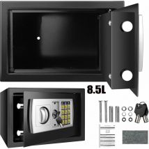 Dayplus - Coffre-fort Coffre-fort ignifuge pour meubles Coffre-fort pour documents Coffre-fort pour argent Coffre-fort mural 31CM l