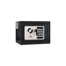 Uniko - Coffre-fort e'lectronique 17E alp 17x23x17 cm porte e'paisseur 6 mm avec 2 penes