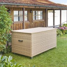 Hesperide - Coffre de rangement Bayana savana 204 x 97,5 x 111 cm en acier traité époxy - Hespéride