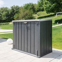 Toomax - Coffre de jardin storer plus xl - 1270L - Anthracite