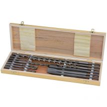 12 Pièces pour marteau perforateur sds plus- 9 forets béton -1 ciseau maçon -1 broche de maçon -1 gouge à rainurer