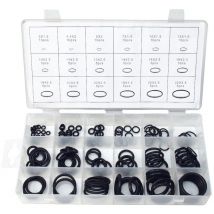Coffret 125 pièces de Joints Toriques d. 3 à 22 mm avec boîtier organisé - Caoutchouc nbr - Résistance aux huiles et graisses - Beast