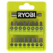 Coffret 17 embouts de vissage 5132002550 - perceuse