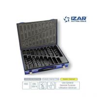 Izar - coffret 170 forets hss DIN338N de 1 à 10 mm par 0.5 mm