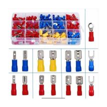 Treetalk - Coffret 280 cosses électricien,Cosses Electriques a Sertir, 280 pcs Cosse Electrique Isolée, Connecteurs électrique a sertir, Cosses et
