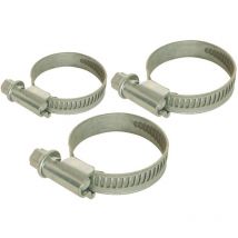 Coffret de 30 colliers de serrage inox du Ø9 au Ø28mm