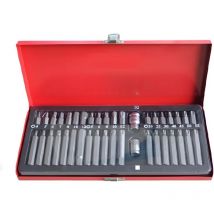 Coffret 40 Embouts mâles Allen et Torx Chrome Vanadium zxn